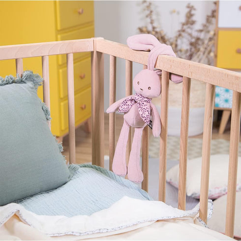 10 0+ K969940 Kaloo Lapinoo My First Friend Corduroy Rabbit - Machine Washable - Tall in Gift Box - Pink Ages