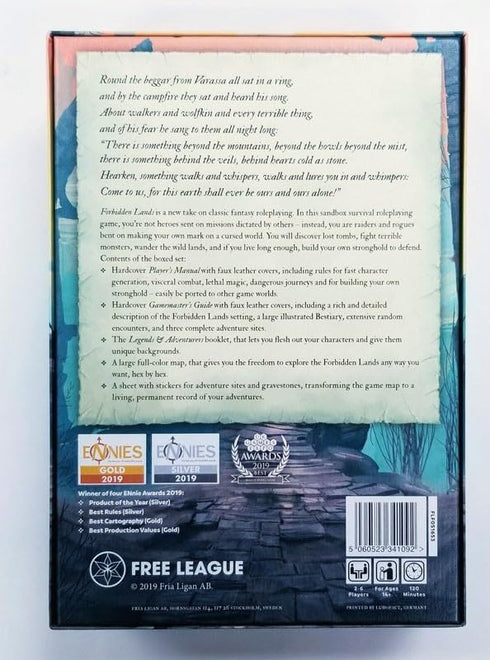 Free League Publishing Forbidden Lands - Core Boxed Set