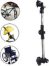 180° Adjustable Umbrella Holder for Stroller, Universal Mount for Baby Stroller, Wheelchair, Walker, Hole Diameter
