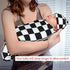 Tebjh Black and White Checkered Baby Stuff Swaddle Blanket Soft and Stretchy Newborn Swaddle Blankets Sack Receiving