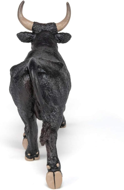Papo Hand-Painted Figurine Farmyard Friends Camargue Bull - 51182 Collectible for Children Ages 3 and Up