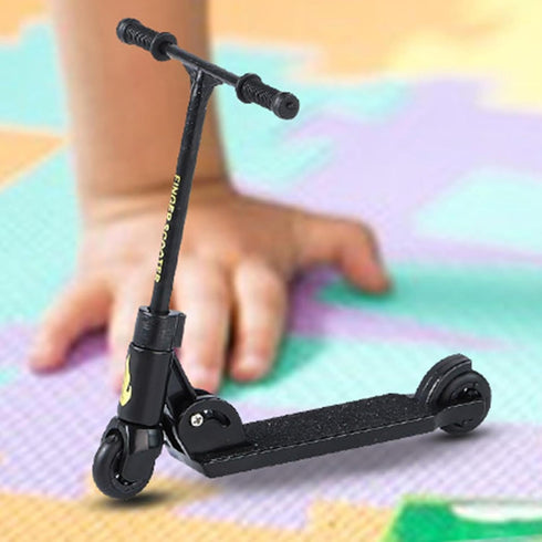 Jizlan 2-Wheeled Finger Scooter - Scooter - Foldable Finger Scooter BMX with Brake | Finger Board Accessories for Teen