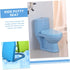 Holibanna Boy Girl Toilet Seat Cover for Travel Portable Potty Training Seat Recyclable Shaped Design Lightweight