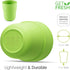 GET FRESH PLA Kids Cups Set – 4-Pack Melamine-Free Dinner Cups for Kids, Microwave Safe, BPA-Free, Reusable Tumblers