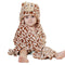 Vauwmsr Baby Hooded Blanket, Ultra Soft Warm Newborn Swaddle Wrap, 25.6" x 39.4", Brown