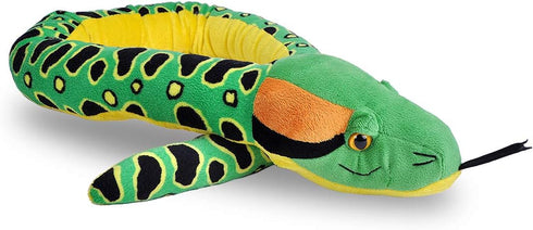 54", 89089 Wild Republic Anaconda Snake Stuffed Animal, Plush Toy, Reptile