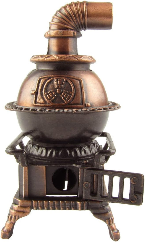 Treasure Gurus 1:12 Scale Model Miniature Pot Belly Stove Dollhouse Accessory Pencil Sharpener