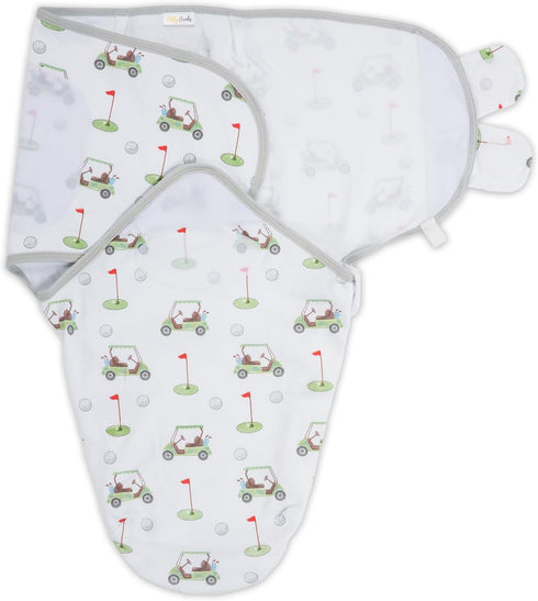 Baby Swaddles, 100% Organic Cotton for Newborns Boys & Girls, 0-3 Months with Easy Change Zipper