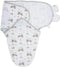 Baby Swaddles, 100% Organic Cotton for Newborns Boys & Girls, 0-3 Months with Easy Change Zipper