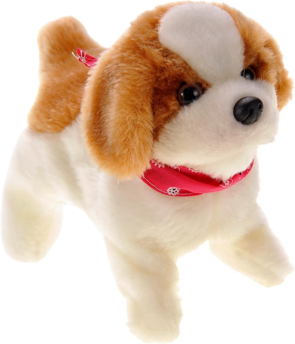PowerTRC Cute Somersault Little Puppy | Pet Toy Dog Barks, Sits, Walk, and Flips