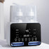 Luocute 200W 9 1 110V) Double Bottle Warmer, in Multifunctional Smart Fast Heating Baby Bottle Warmer with LED Display
