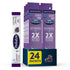 Pedialyte Fast Hydration Electrolyte Powder Packets, Grape, Hydration Drink, 24 Single-Serving Powder