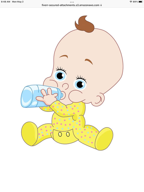 Generic 12 Pack 8 oz Recommended, AQUAWAWA Nursery Water for Babies Bottles Purified Vapor Distilled | Single Serve |