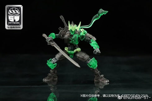 No.57 1/24 15+ MORISE Hobby FIFTYSEVEN Action Figures - Armored Puppet Miao - Model Kit,Highly Posable Collectible
