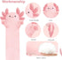 Axolotl Plush,Long Axolotl Plush Toys Pillow,19.6 Inch Cute Axolotl Stuffed Animal,Axolotl Plush Toy Gift for Girls Boys