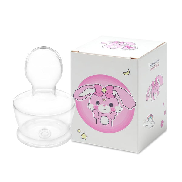 LittleForBig Silicone Soft Touch Adult Ultra Bottle Nipple Wide Mouth Bottle Replacement