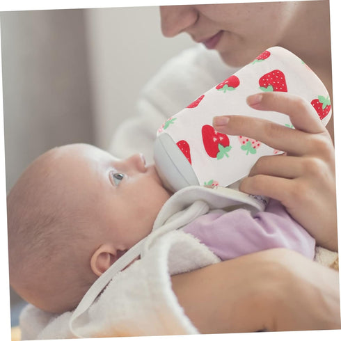 Portable USB Bottle Warmer for Breastmilk Cloth Insulated Heating Bag for Bottles for Travel and Car Use Convenient