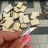 50 1:12 Pcs Blank Mini Books for Miniature Bookshelf, Wooden Dollhouse Books Scale Mini Books, Print Off The Covers