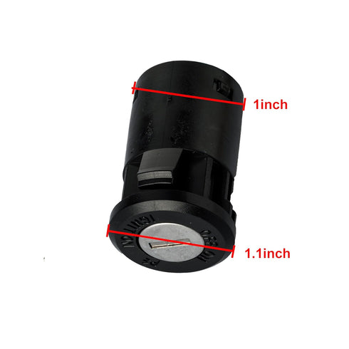 Key Switch Start Power Electric Door Lock Accessory for Kids Ride On Car, Replacement Model J