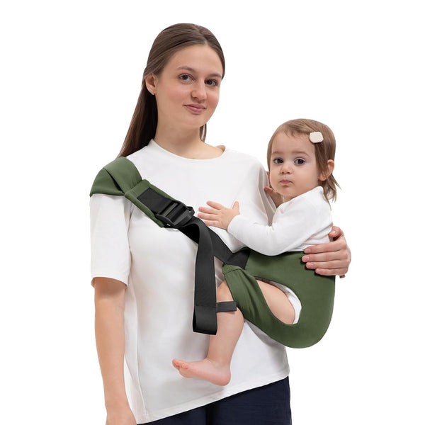 Toddler Carrier for 25-60 lbs,Comfortable&Lightweight Baby Sling Carrier,Adjustable with Left/Right Shoulder Straps,One