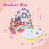 Tummy 0-3-6-9-12 Cuterabit Baby Gym Play Mat, Musical Activity Center for Baby, Kick and Play Piano Gym, Time Play Mat