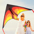 Delta Kite for Kids & Adults, Single Line Beach and Park Kite for Family Outdoor Activities
