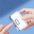 2 in 1 Electric Nail Clippers, Automatic Nail Trimmer with Light for Baby and Elderly Care Tools