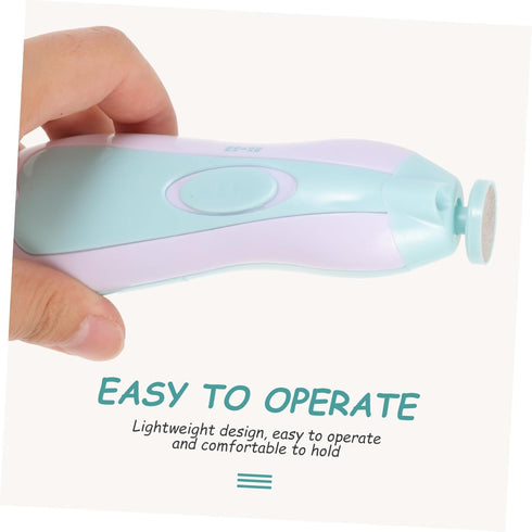 Trimmer Set BESTonZON Boy Girl Electric Nail Gentle Nail Polisher for Boy Girl Multi-Head Design for Safe Manicure