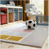 Generic 39 63 Inches Play Rug Activity Carpet for Balance and Coordination, Soft Recycled Polyester, Anti-Slip Rubber