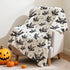 Cozy 40x30 Halloween Bats and Stars Baby Blanket Gifts for Boys Girls Super Soft Blanket Swaddle Newborn Receiving
