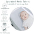 L RUNNZER Baby Crib Tent, Pop Up Crib Canopy to Keep Baby from Climbing Out, Safety Crib Net Mosquitoes Net