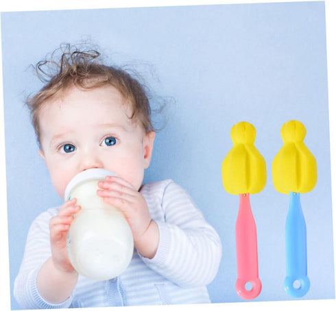 Pacifier and Bottle Brush Cleaning Supplies Set, Milk Bottle Cleaning Brush, Tumbler Cup Brush
