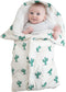 The Swaddle Blanket - Green Cactus Sleep Swaddle for Baby Boy & Girl, Infant Sleep Sack 0-3 Months