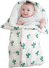 The Swaddle Blanket - Green Cactus Sleep Swaddle for Baby Boy & Girl, Infant Sleep Sack 0-3 Months