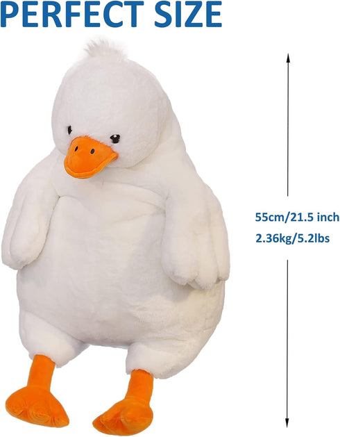 Duck Weighted Stuffed Animals, 21.5" 5.2 lbs Weighted Plush Toy for Boys and Girls