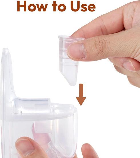 8111, 2 NCVI Replacement Diaphragm Compatible with Hands Free Breast Pump Original Wearable Breastfeeding Pump