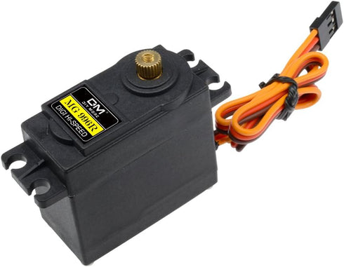 6 Pack MG996R 25T diymore [ Full Brass Gear Gear Torque Digital RC Servo Motors High Torque Gear Servo for JR RC