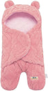 BlueSnail Comfortable Swaddling Blanket,Breathable and Soft Newborn Receiving Blanket (Pink)