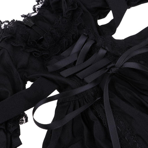 Fenteer Elegant Black Princess Lolita Dress for BJD SD Dolls