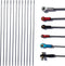 M3 11.8Inch Pushrod Connector 304 Stainless Steel Rod Linkage for RC Model