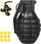 Toy-Hand Grenade for CS Battle Game, 9 Foam Ammo Tactical CS-Grenade Toys for Outdoor Team Sport, Age 14 and Up