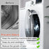 EUDEMON Baby Safety Washer/Dryer Door Stopper, Front Load Washer Door Prop for Kids, Safety Door Lock (White)