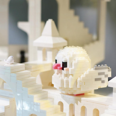 HJPLPXH Sets Kids6 Parrots Micro Mini Building Block Birthday Gift for Kids, Animals Buildling Model Kits, Mini Bricks