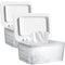2 Pack Wet Baby Wipes Dispenser - Large Capacity Wipe Holder Seal-Designed