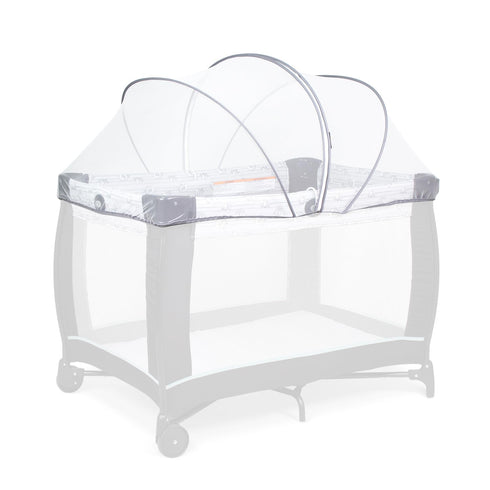 Beberoad Love Portable Playard Cover Breathable Mosquito Net with 2-Way Zipper for