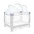 Beberoad Love Portable Playard Cover Breathable Mosquito Net with 2-Way Zipper for