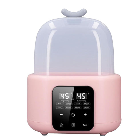 Portable Bottle Warmer,Smart Temperature Control Baby Milk Warmer, Multifunctional Baby Milk Heater and Food Thawing