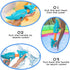 unanscre 2 Pack Dinosaur Water Blaster Soaker Gun - Dino Pump Action Squirt Gun for Kids, Long-Range Shooting Water Toys