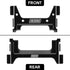 INJORA CNC Aluminum Front and Rear Bumper Mount for 1/18 RC Crawler TRX4M Defender and Bronco Upgrade