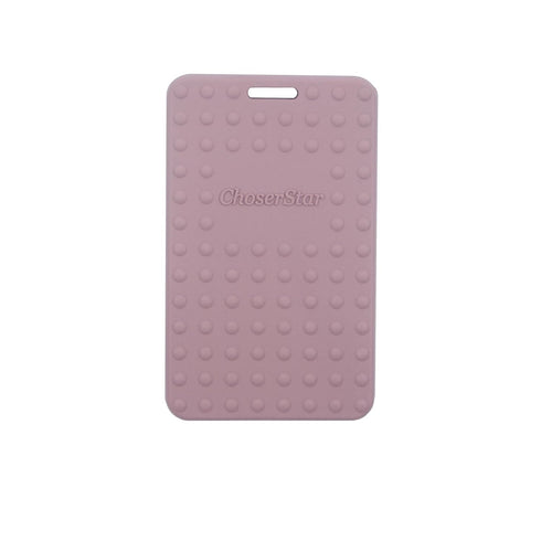 Pink Silicone Phone-Shaped Teether for Babies - Perfect Molar Chew Toy